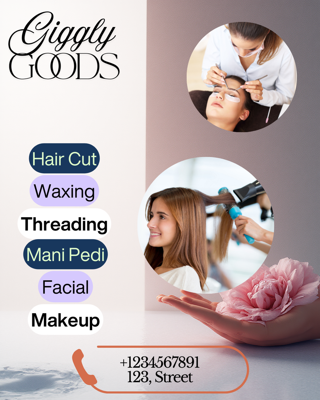 Canva Beauty Salon Template Bundle