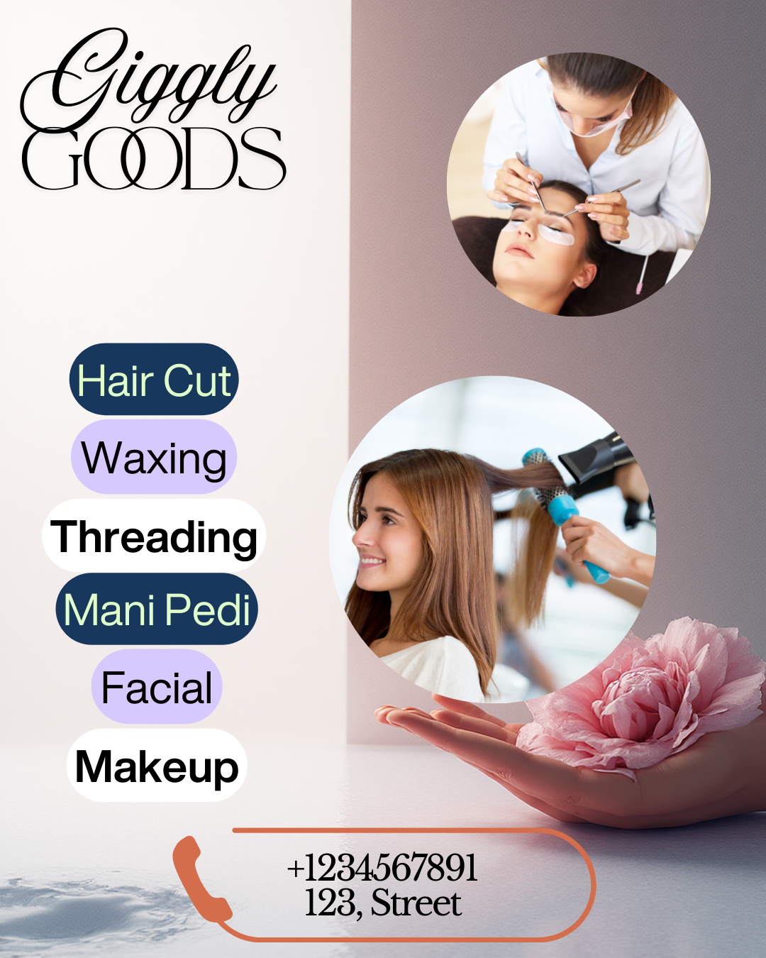 Canva Beauty Salon Template Bundle